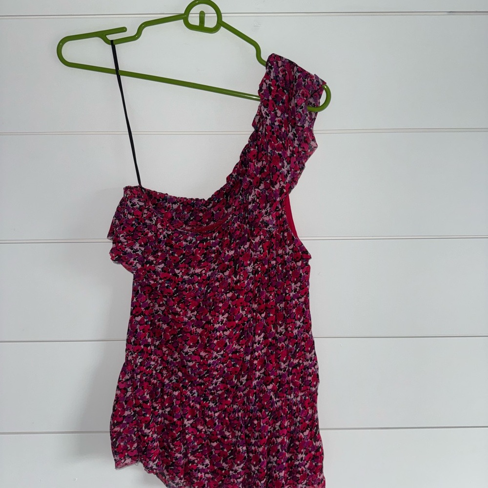 Express Pink Floral Top